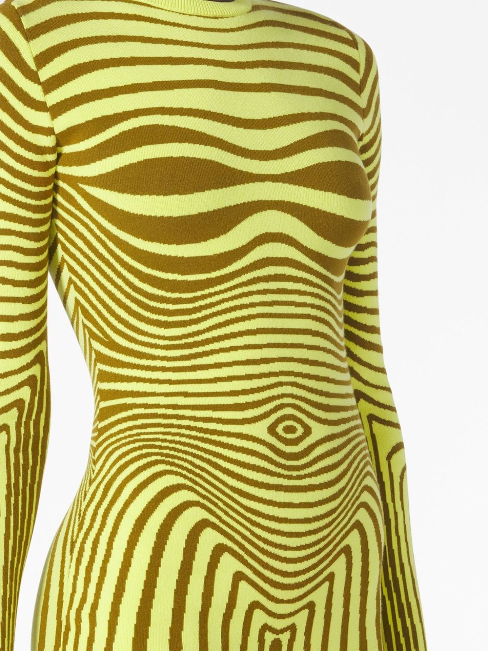The Body Morphing knitted minidress - 4