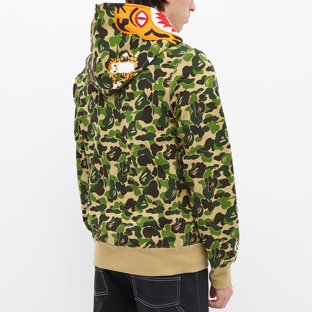 A Bathing Ape ABC Camo Tiger Full Zip Hoody - 5