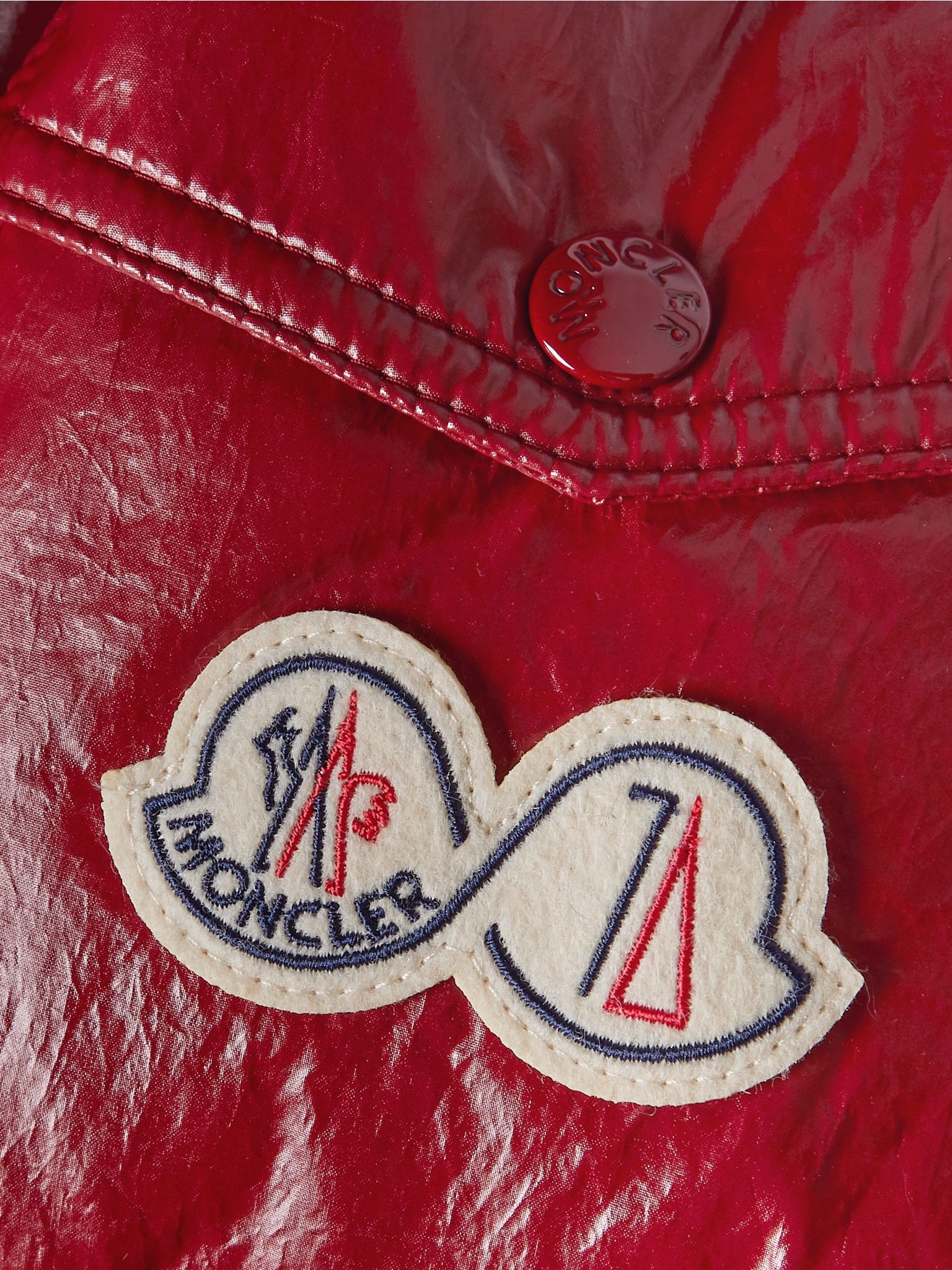 Maya quilted shell down jacket Red - 4