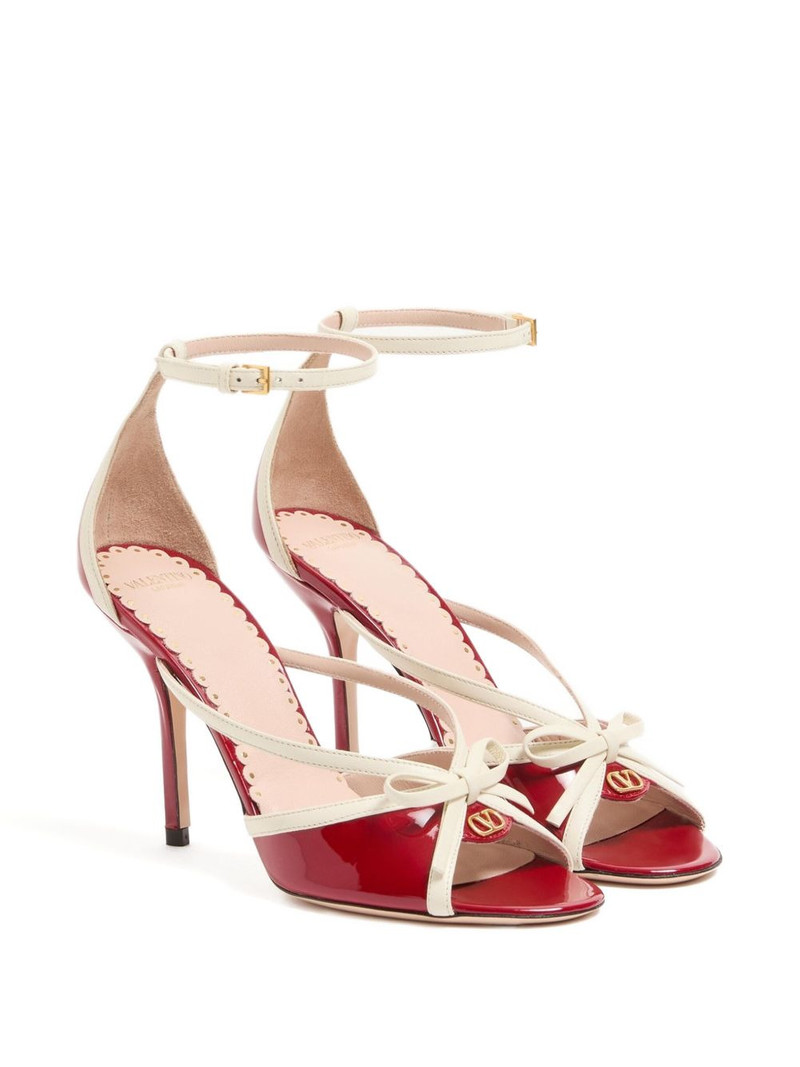 Valentino vlogo bow bepointy sandals outlook