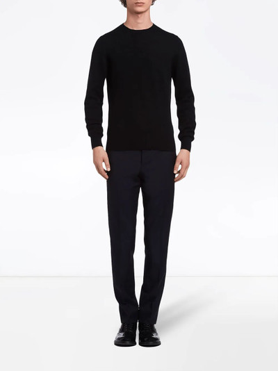 Prada crew neck jumper outlook