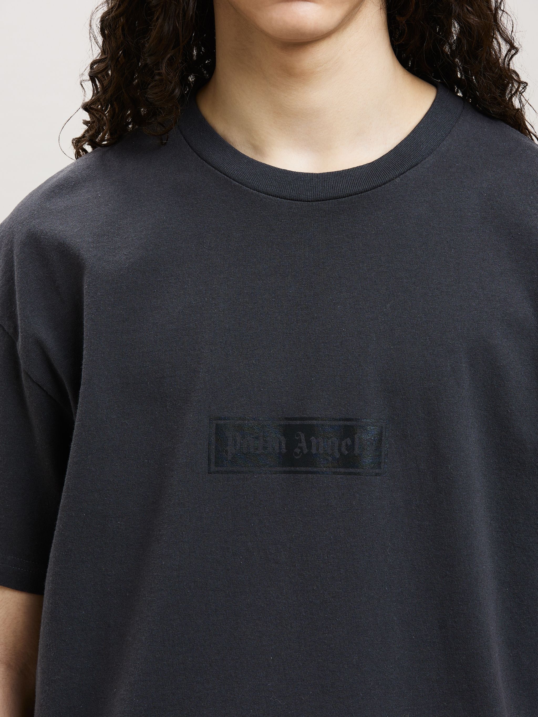 GARMENT DYE BOX LOGO TEE - 6