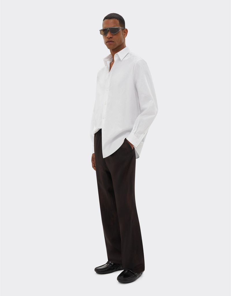 Striped poplin shirt 3