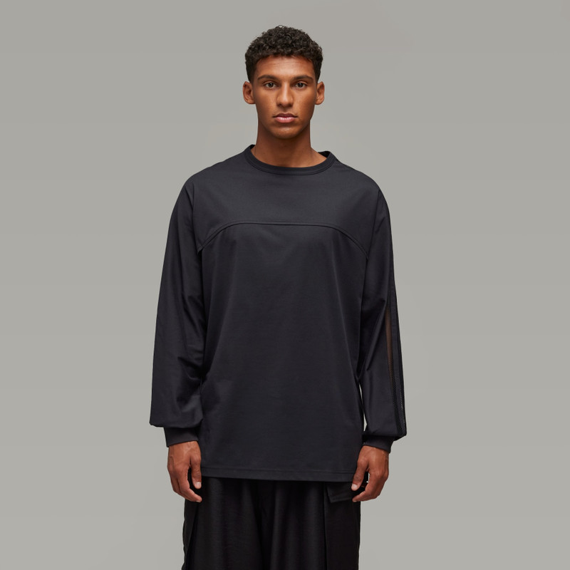 Y-3 Y-3 Mesh Stripes Long Sleeve Tee outlook