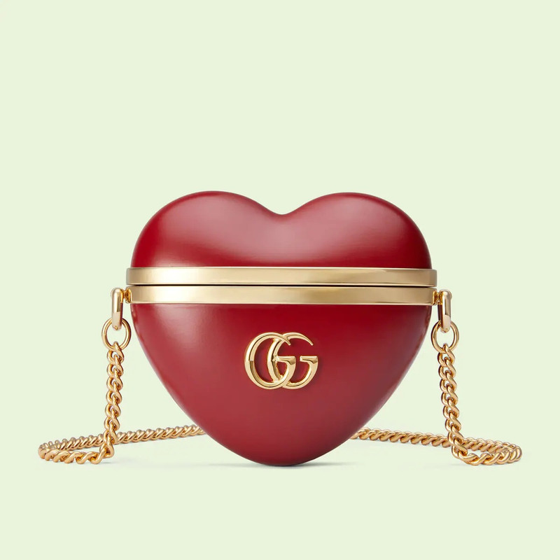 GG Marmont heart-shaped case for AirPods 1