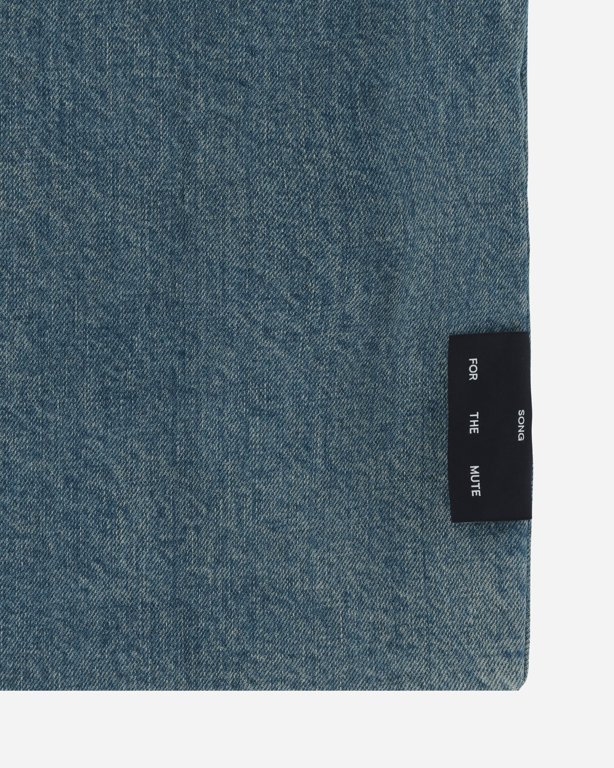 Flap Pocket Tote Bag Blue - 3