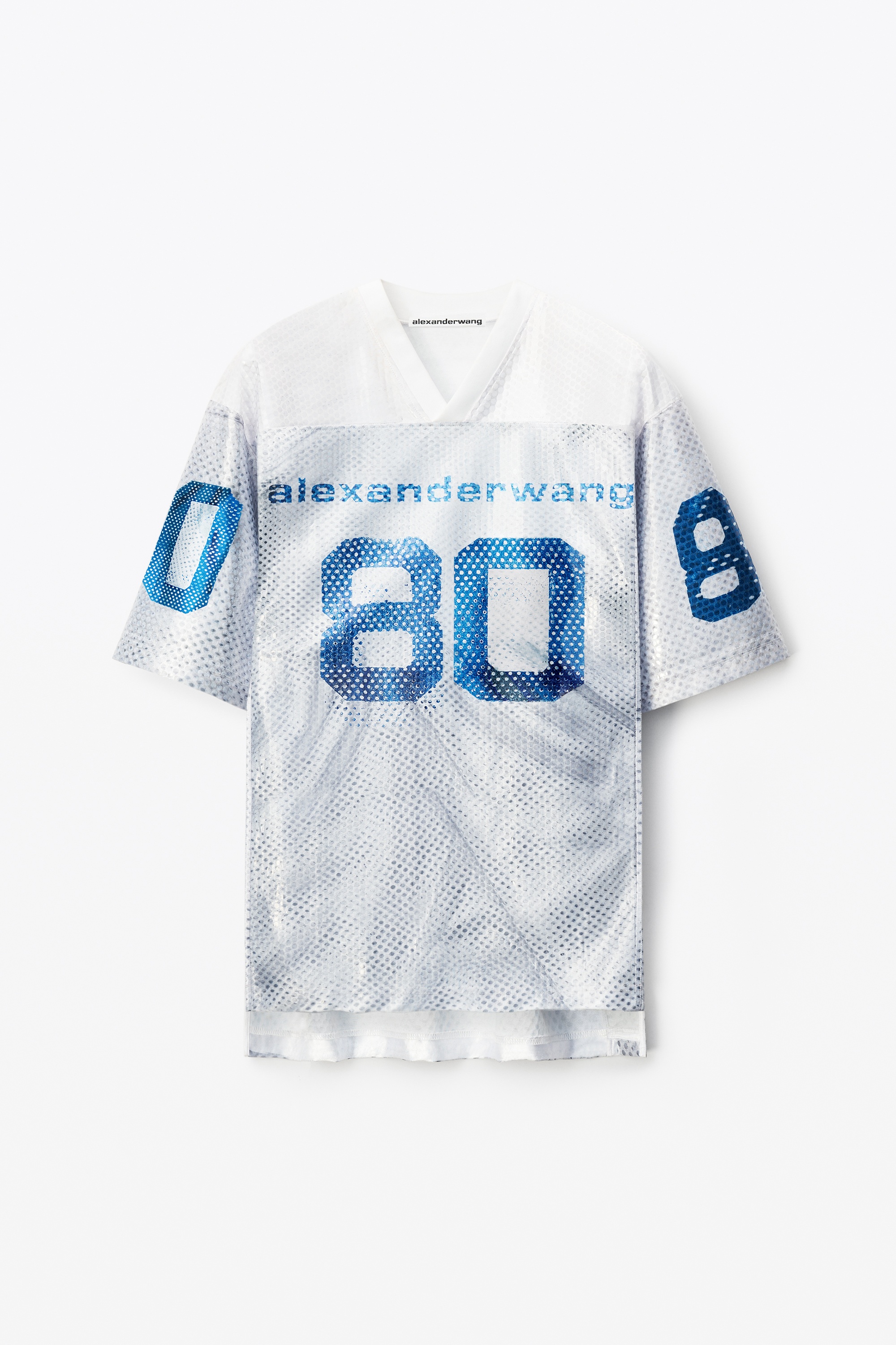 Alexander Wang 88 FOOTBALL JERSEY IN SEQUIN FAILLE | REVERSIBLE