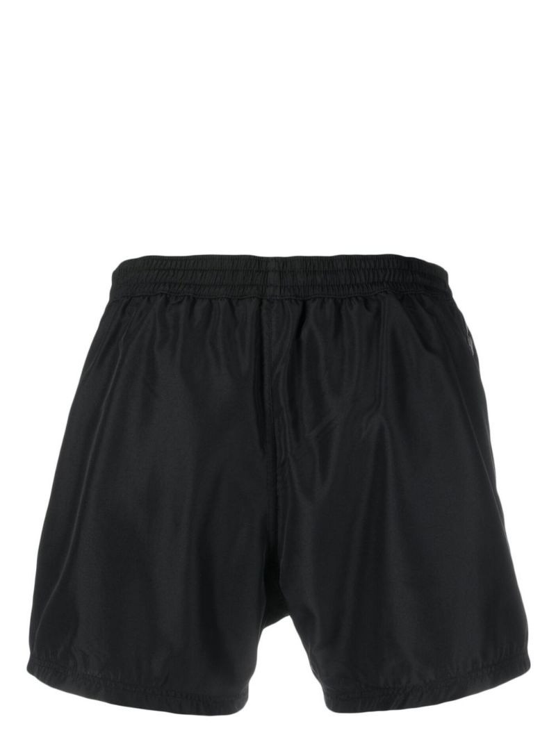 Balmain logo-stripe track shorts outlook