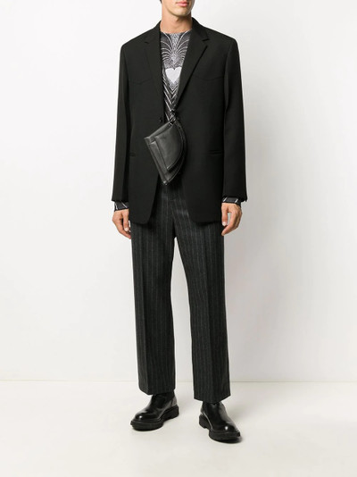 Jil Sander flap-pocket single-breasted blazer outlook