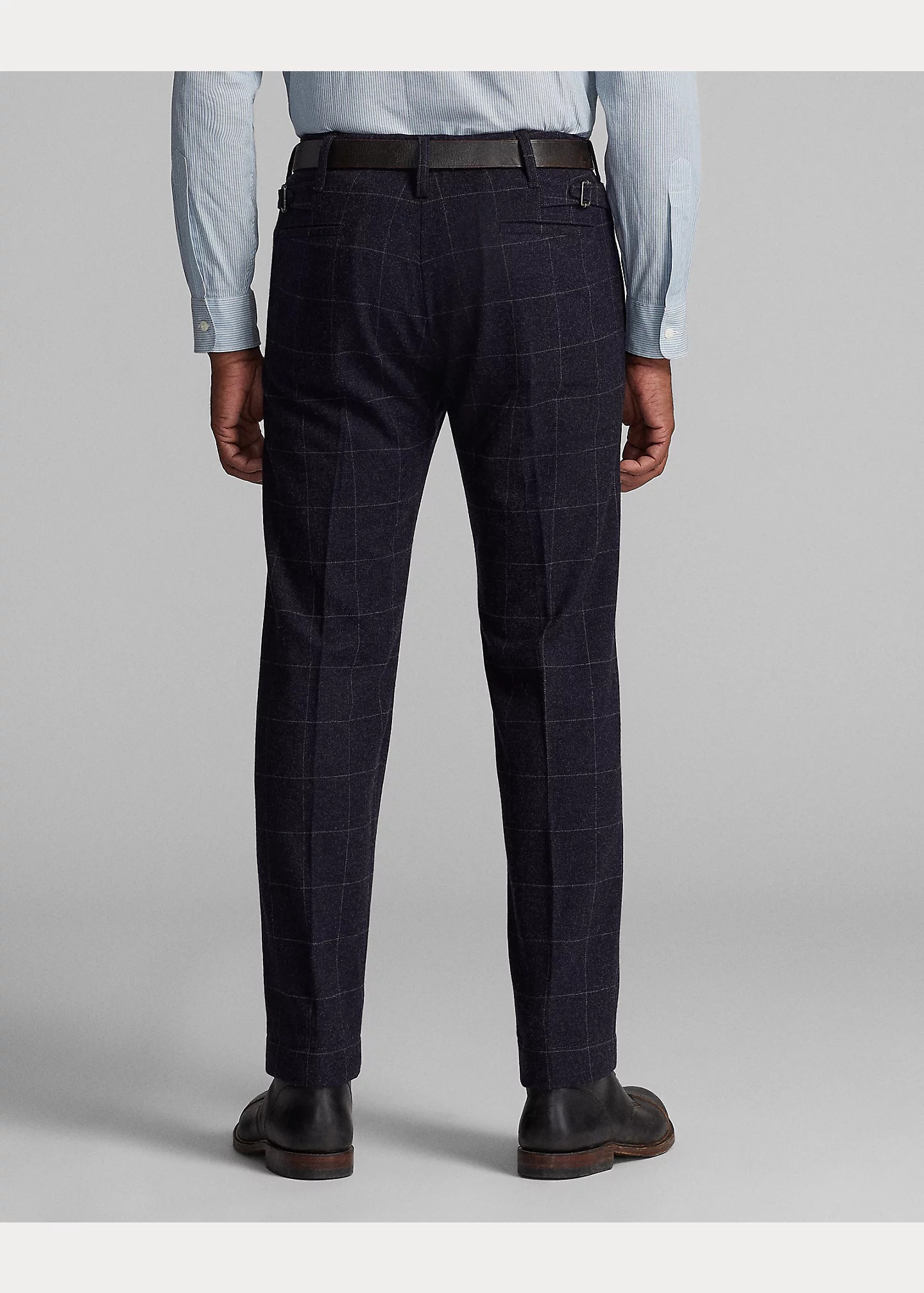 Windowpane Wool Officer’s Pant - 4