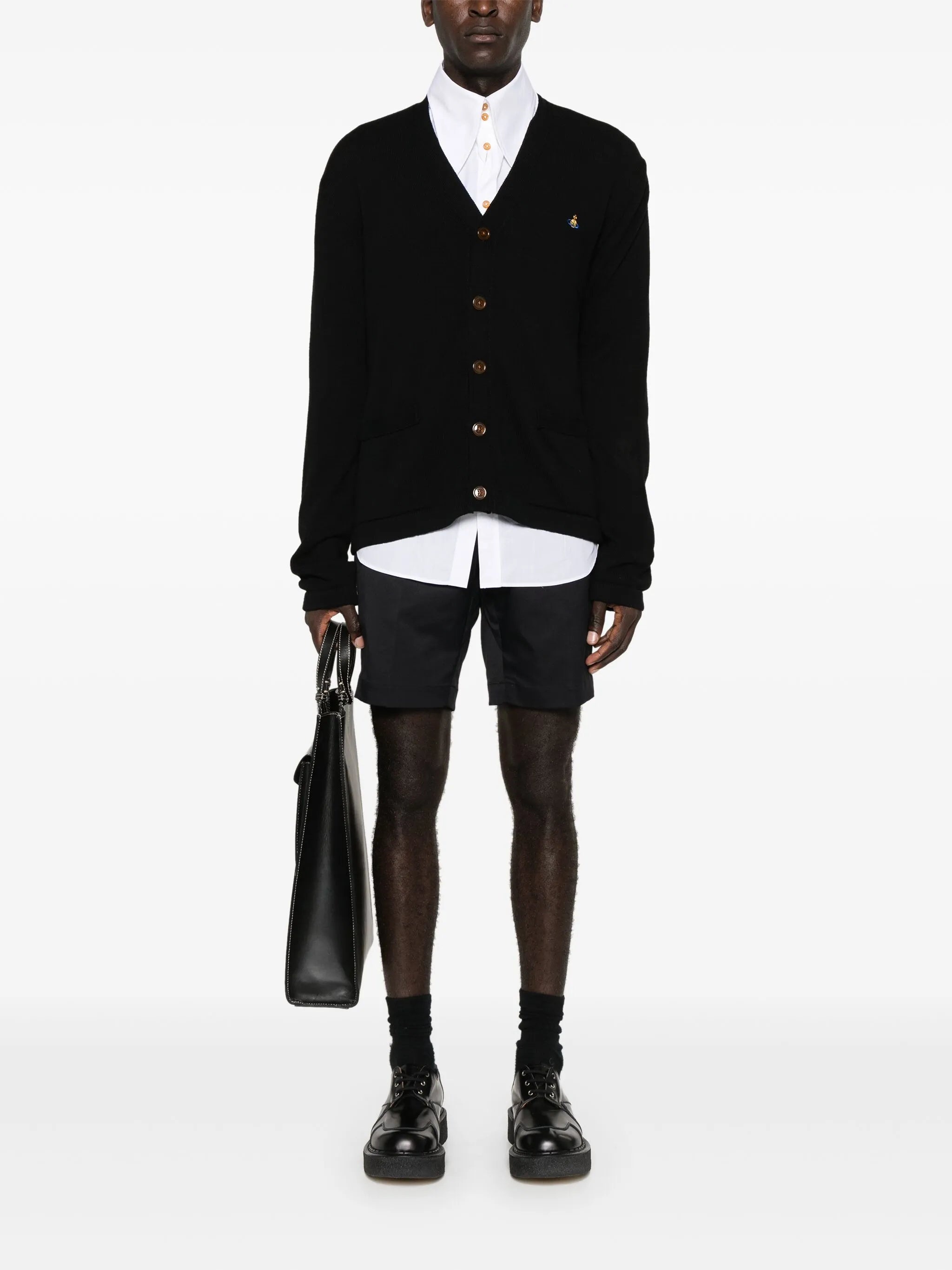 Vivienne Westwood V-neck Fine-knit Cardigan - 4