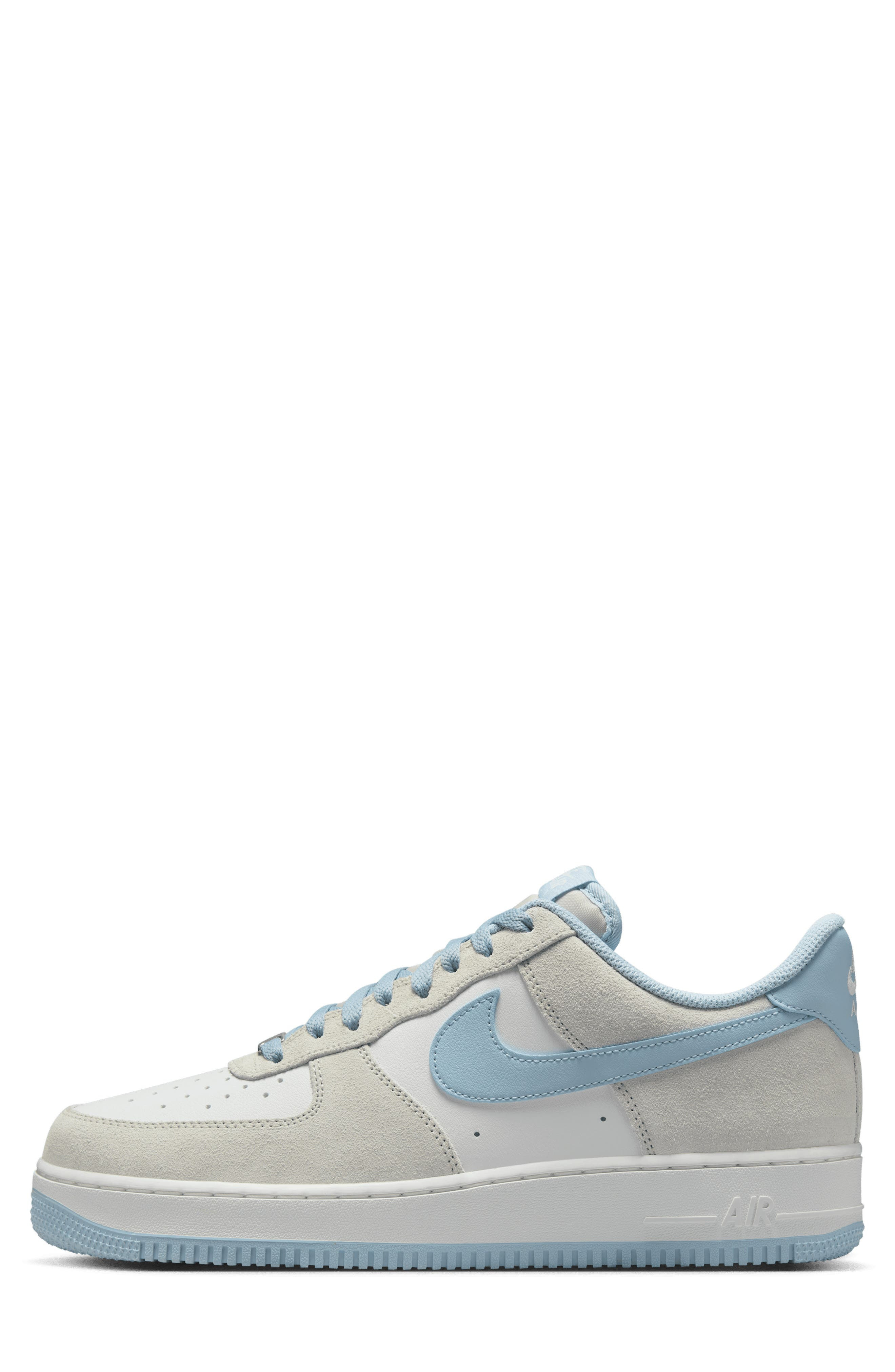 Nike Air Force 1 '07 Sneaker in Light Bone/Light Armory Blue at Nordstrom - 2