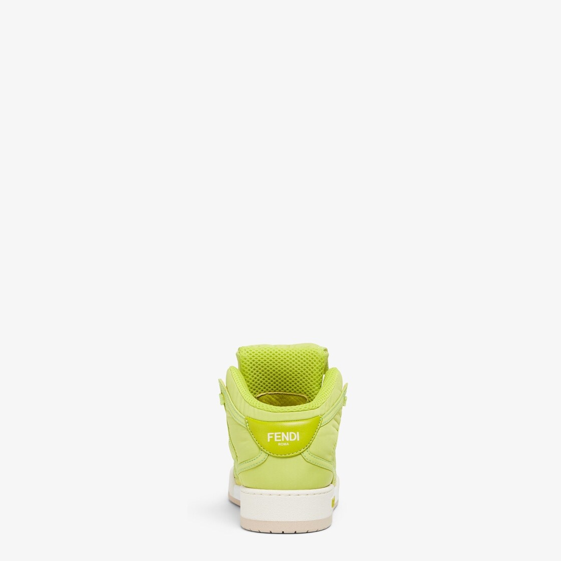 Acid green nylon high-tops - 4