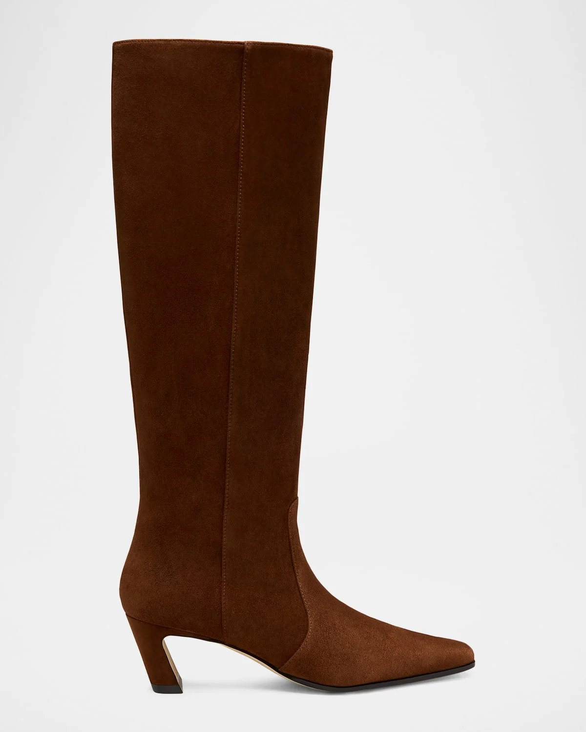 50mm Stassi Suede Knee-High Boots - 1