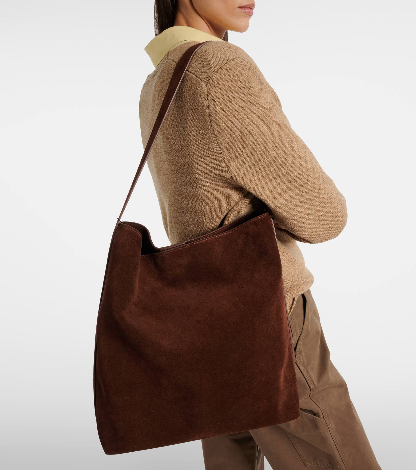 Sac Supple suede tote bag - 2
