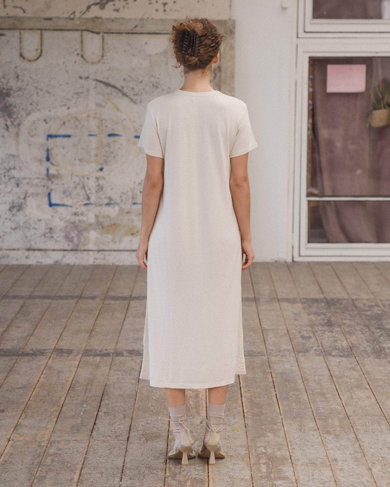 BASERANGE Silk Tee Shirt Dress - Wild Silk Jersey outlook