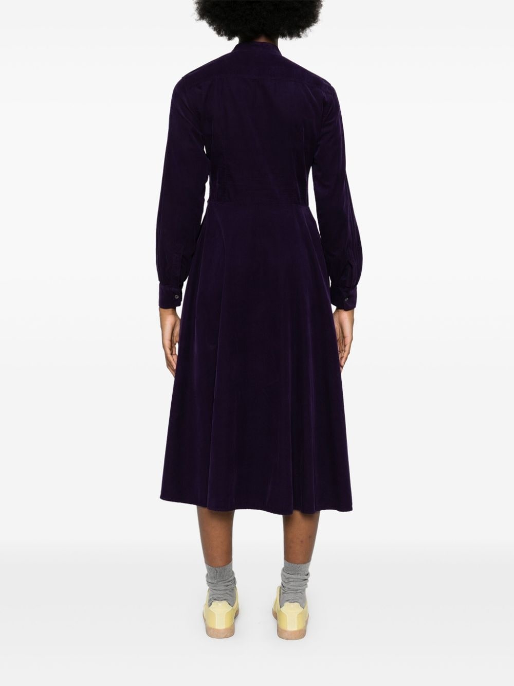 corduroy cotton dress - 4