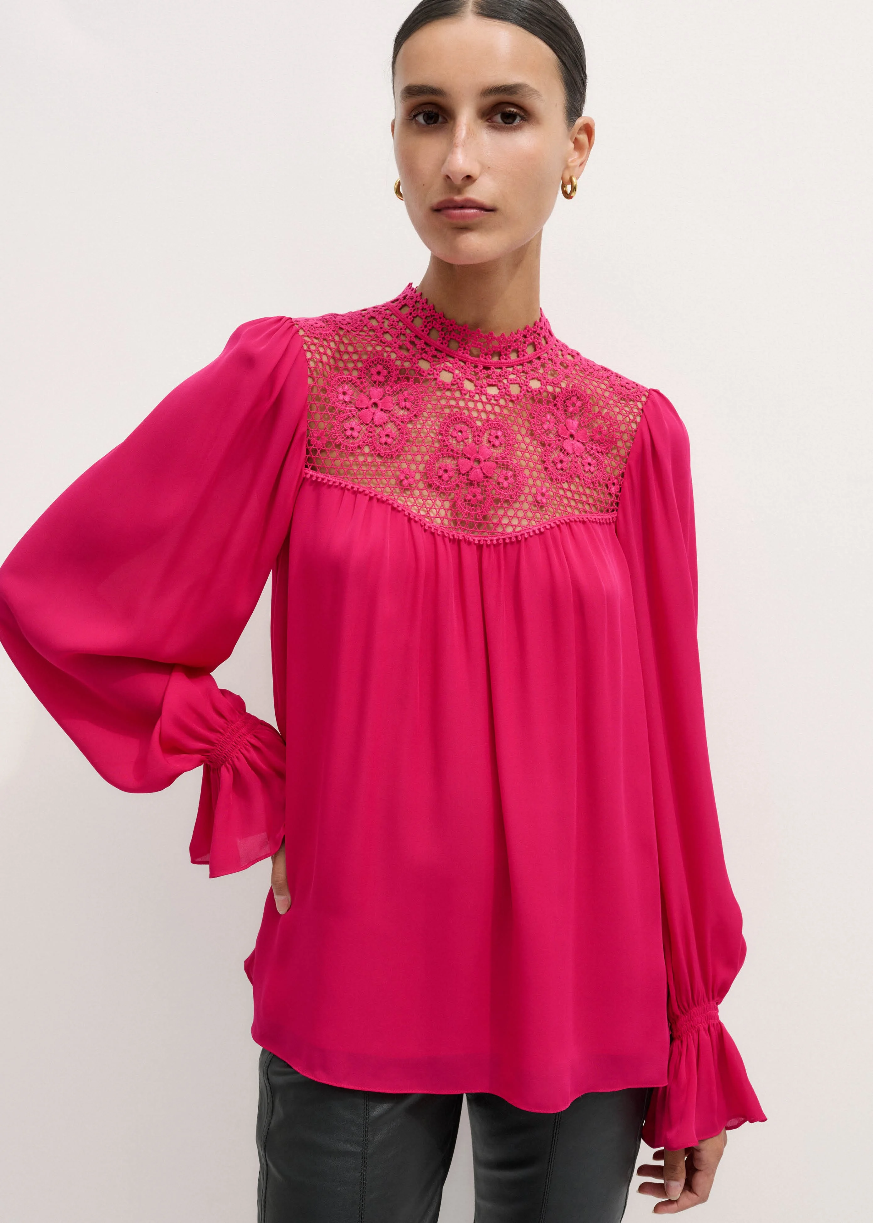 Long Sleeve Blouse - 1