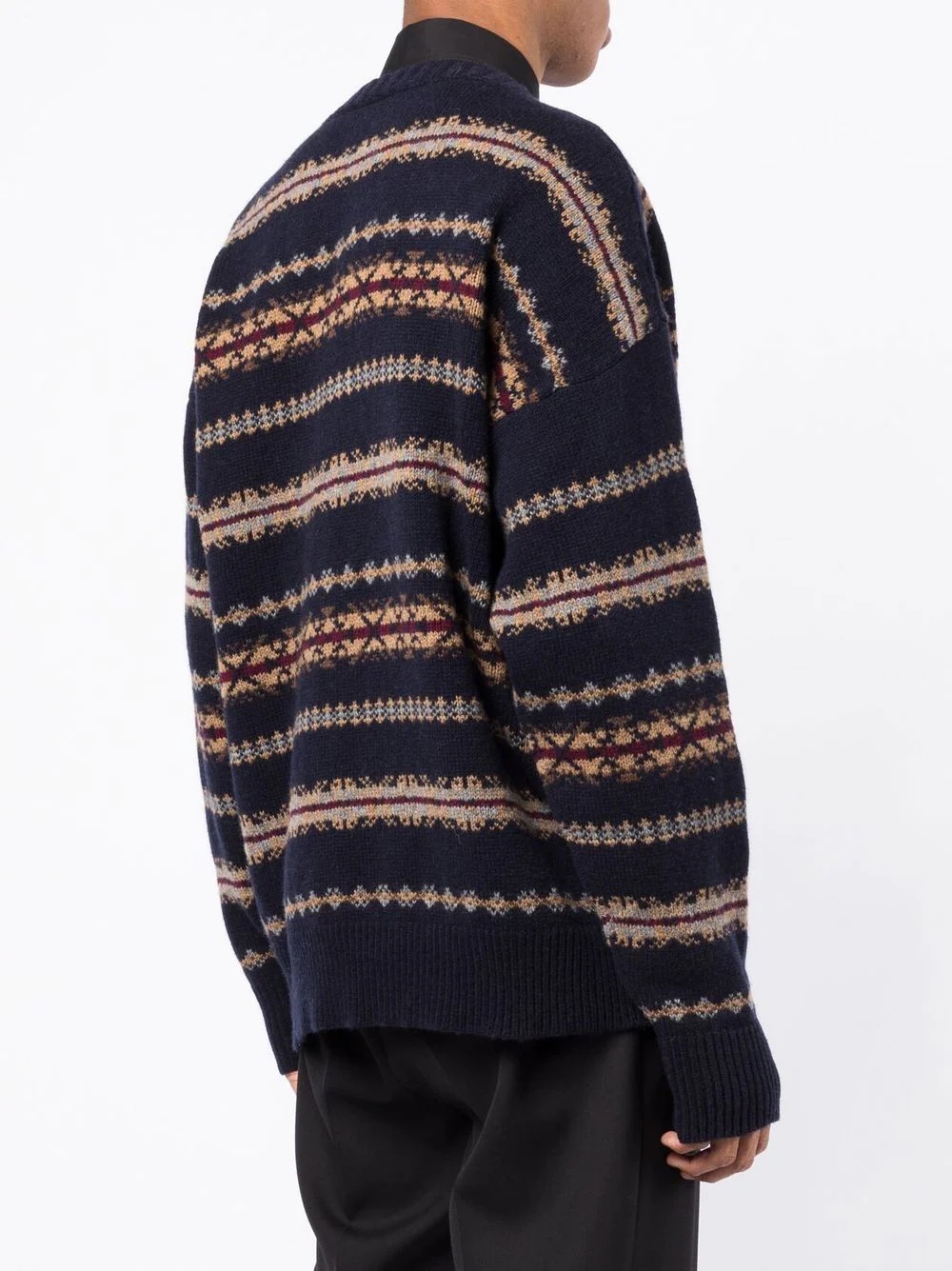 fairisle knit jumper - 5