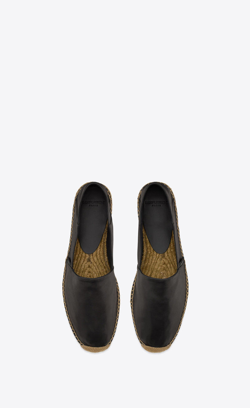 SAINT LAURENT espadrilles in smooth leather outlook