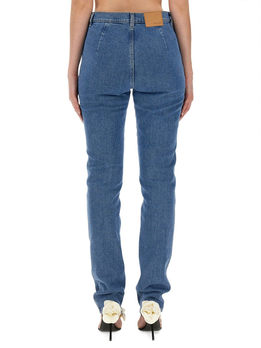 Magda Butrym Women Slim Fit Jeans - 3