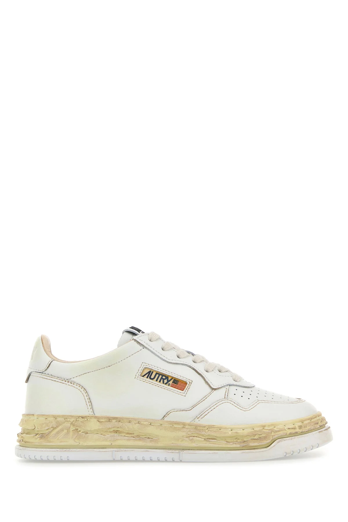White leather Autry x Maison Mihara Yasuhiro General Scale Supvint sneakers - 1