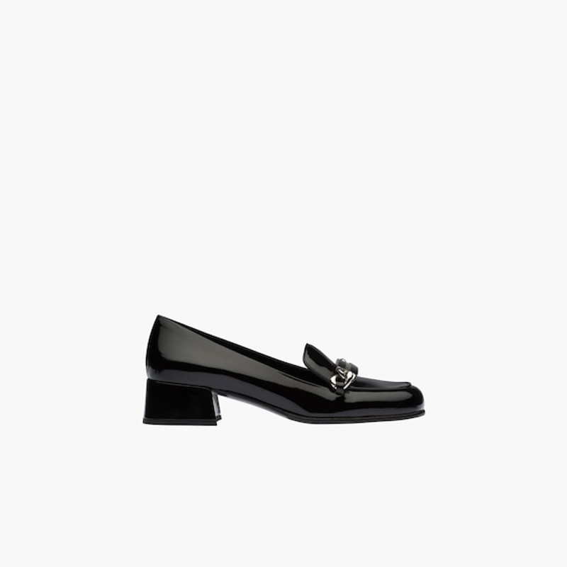 Patent leather loafers 6