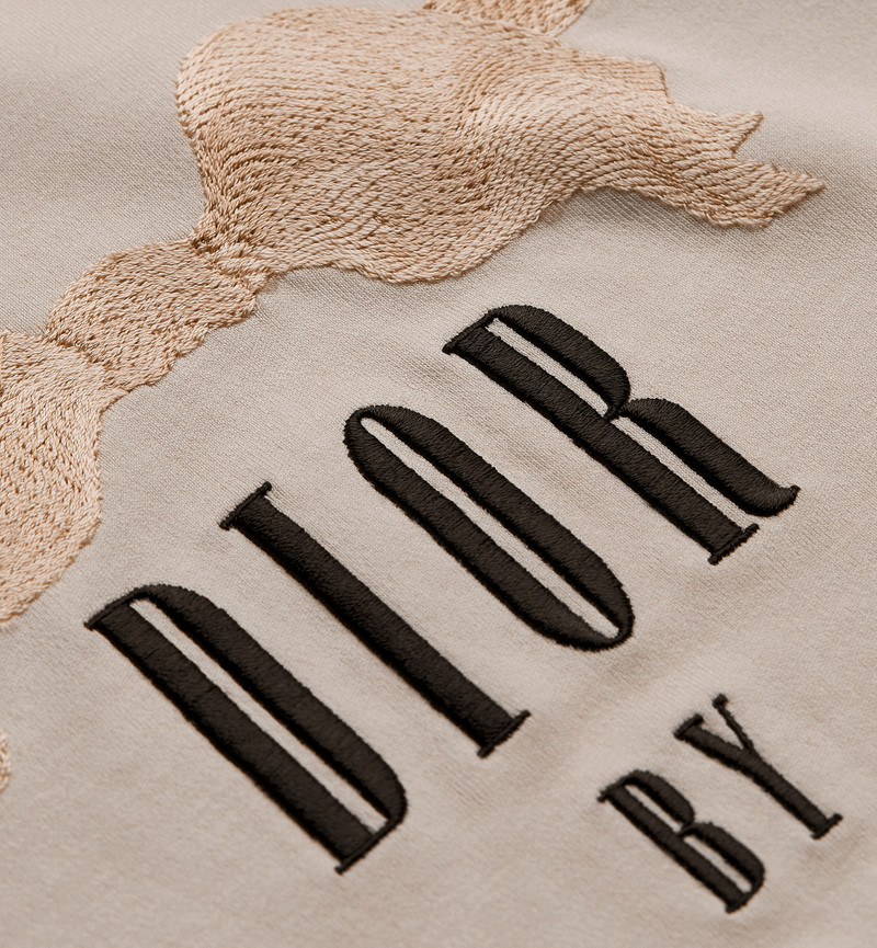 Dior Book Cover Oversized Cropped T-Shirt outlook