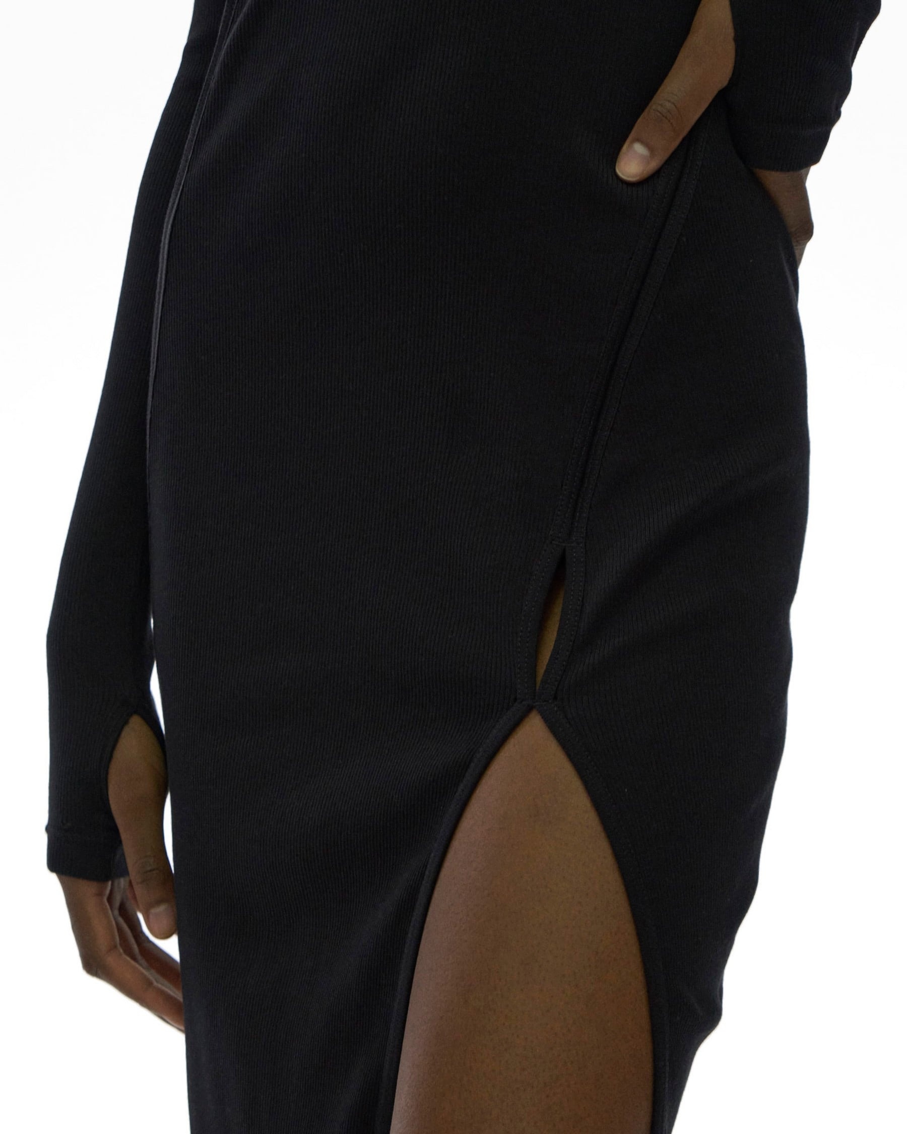 SLASH LONG SLEEVE DRESS - 6
