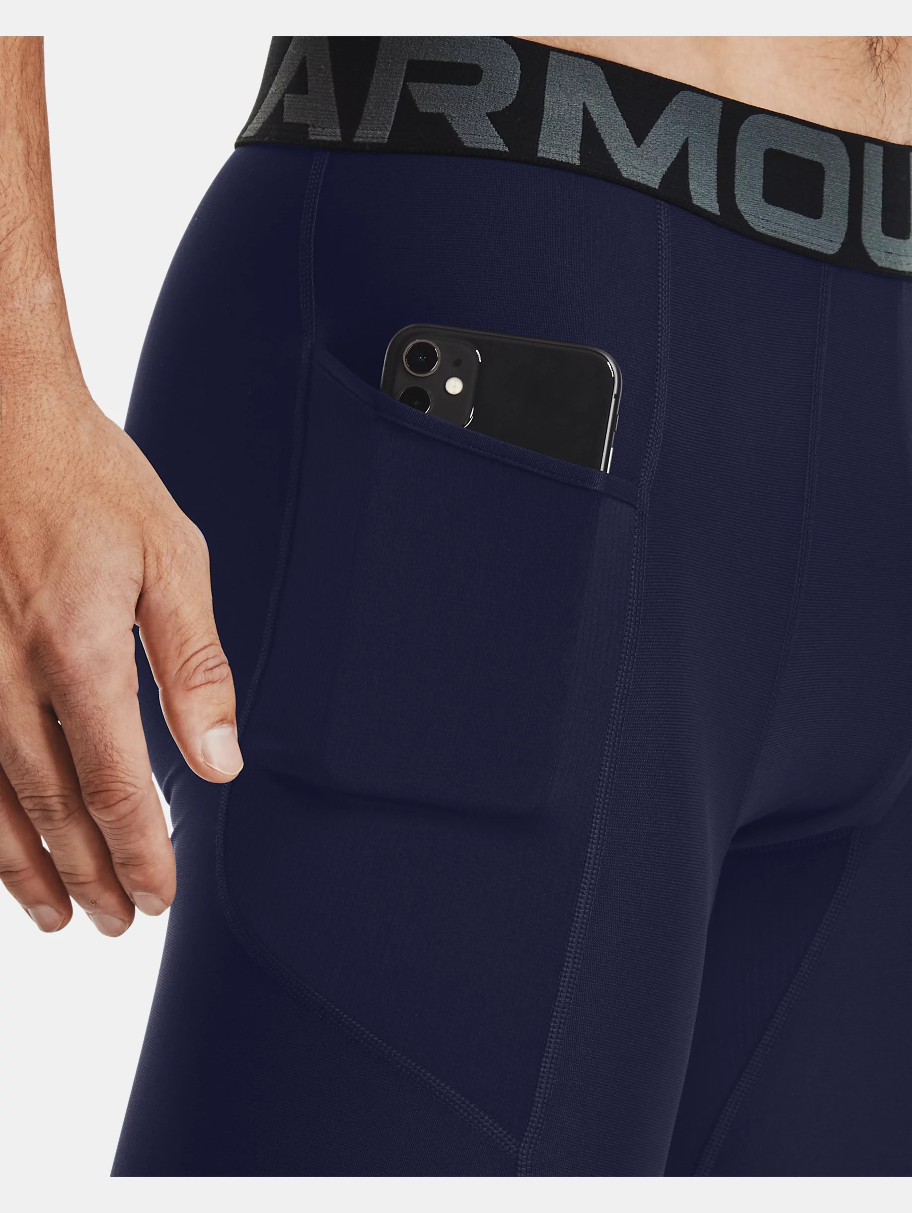 Men's HeatGear® Pocket Long Shorts - 6