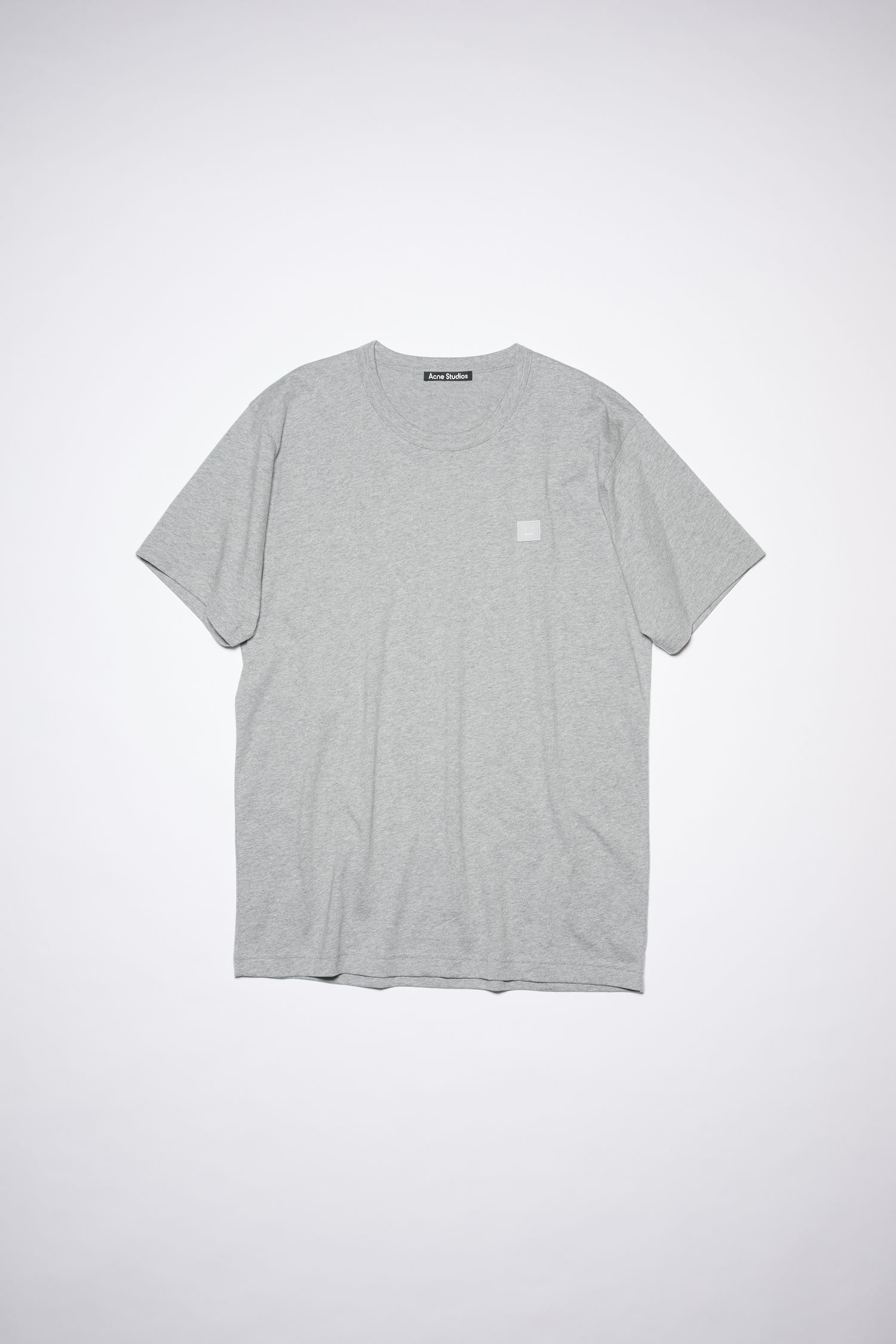 Crew neck t-shirt - Light Grey Melange - 1