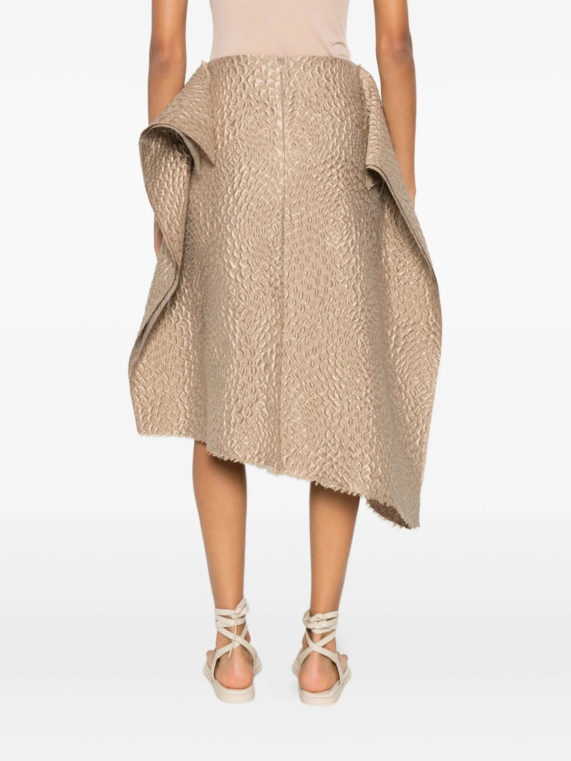 NICCOLÒ PASQUALETTI Niccolò Pasqualetti Collage Asymmetric Midi Skirt outlook