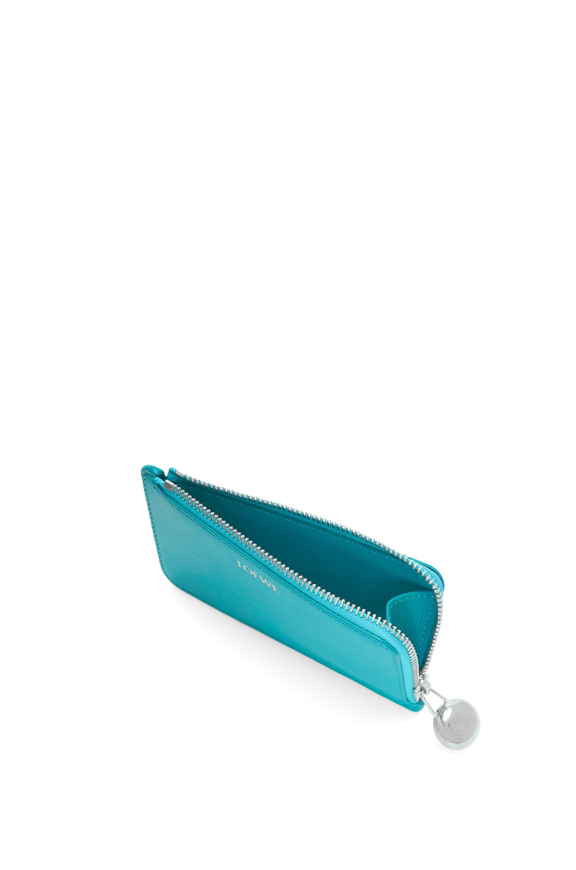 Pebble coin cardholder in shiny nappa calfskin - 2