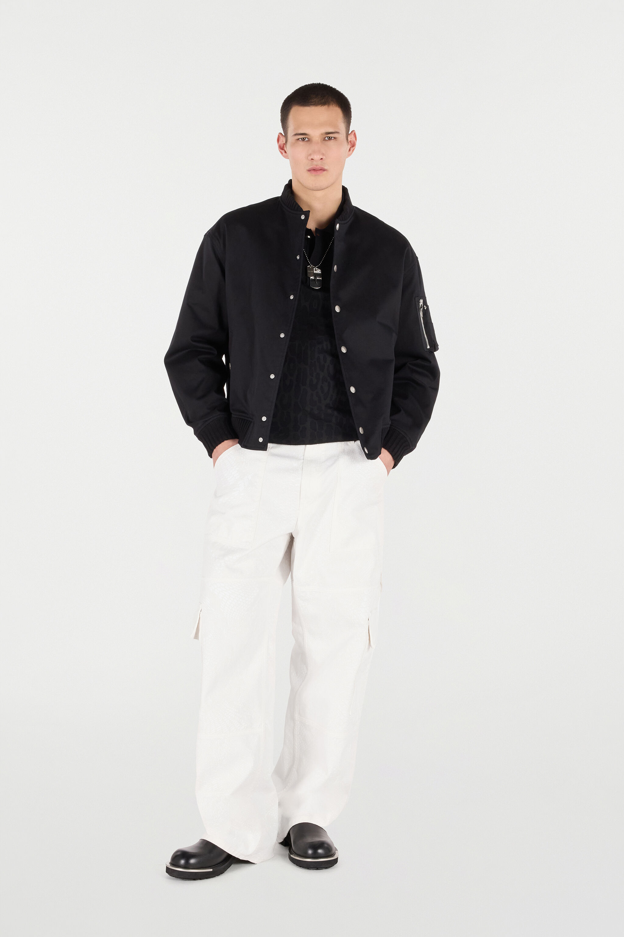 Padded Bomber Jacket - 2