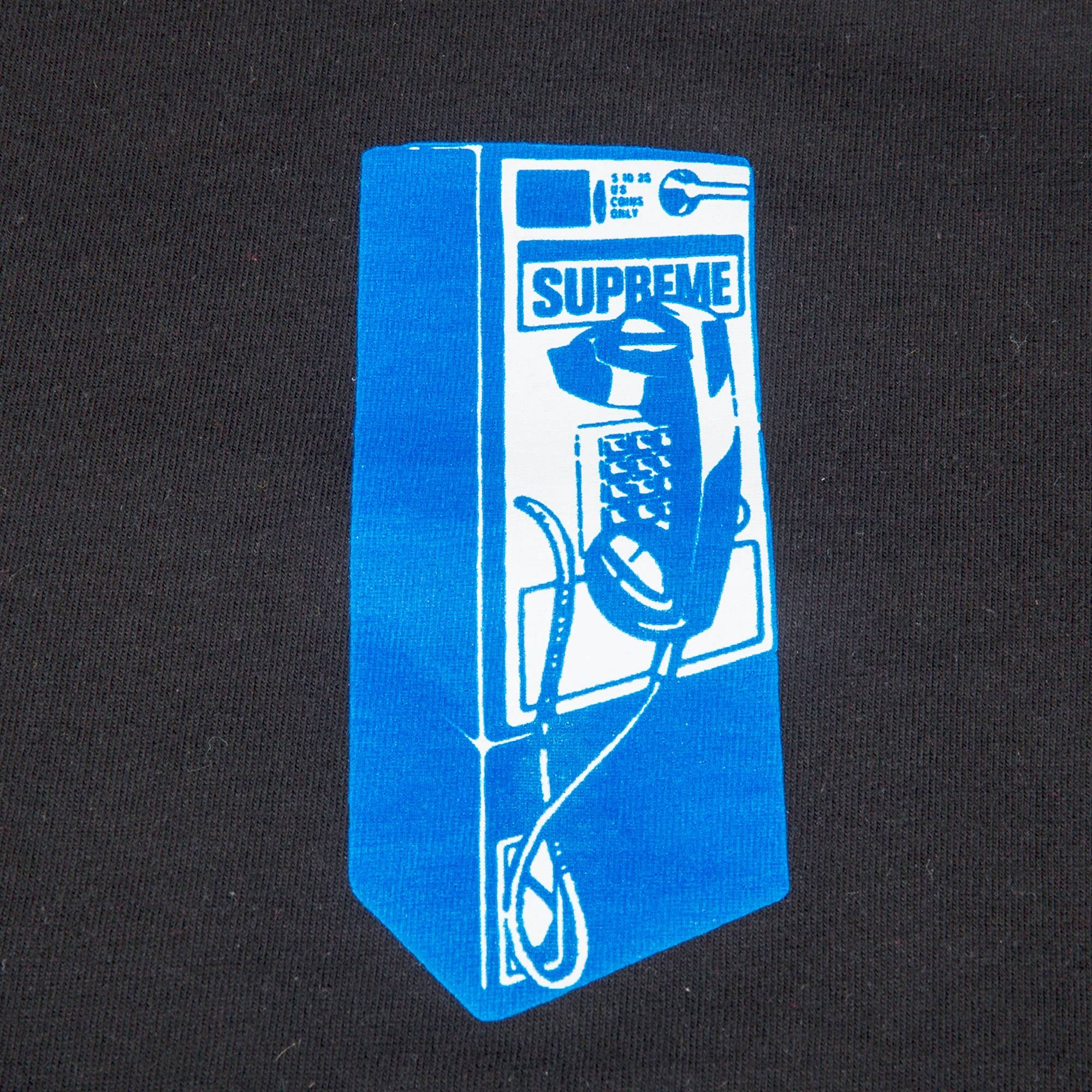 Supreme Payphone T-Shirt 'Black' - 2