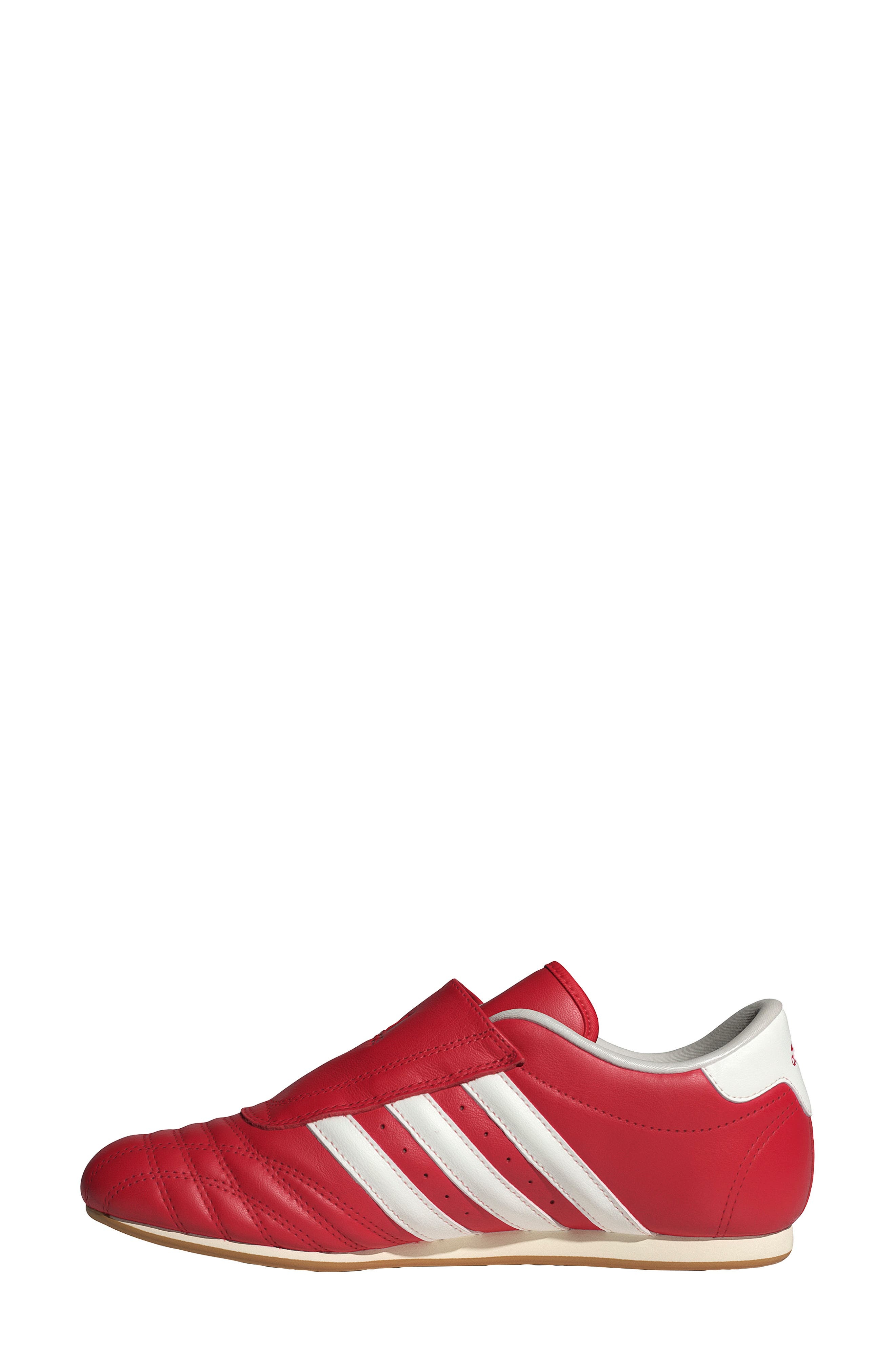 adidas Taekwondo Shoe in Off White/Better Scarlet/Gum at Nordstrom - 6