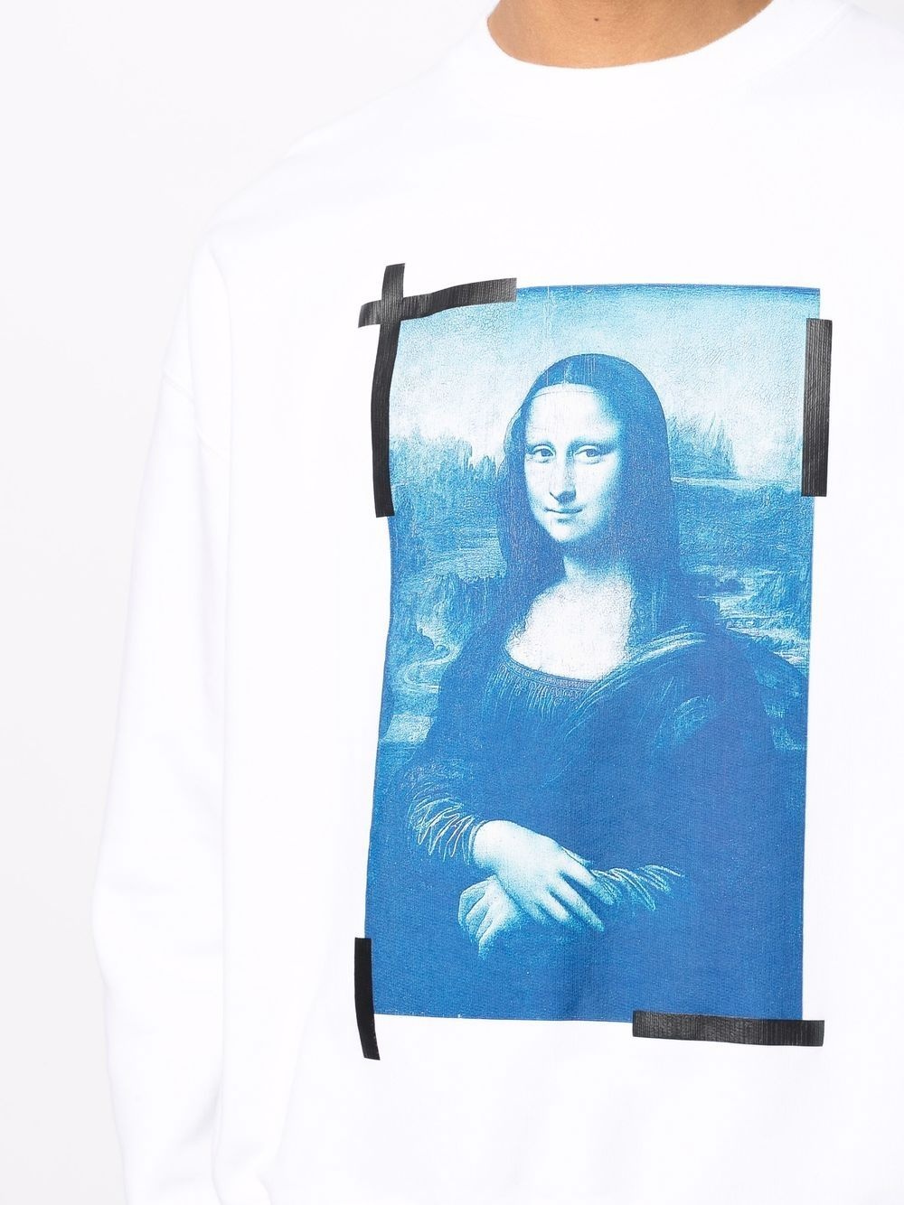 Mona Lisa-print sweatshirt - 5