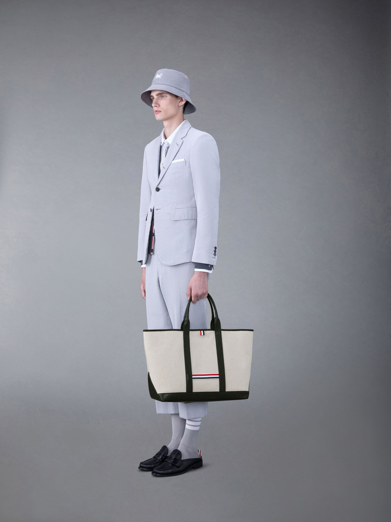 medium RWB-stripe tote bag 4