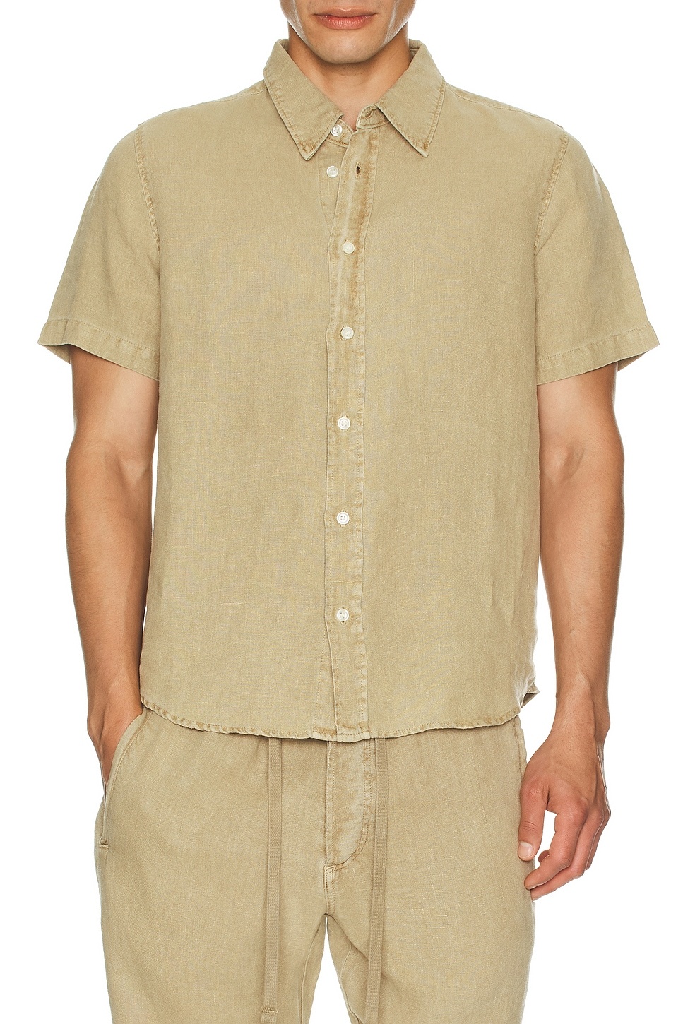 Cairo Short Sleeve Linen Shirt - 3