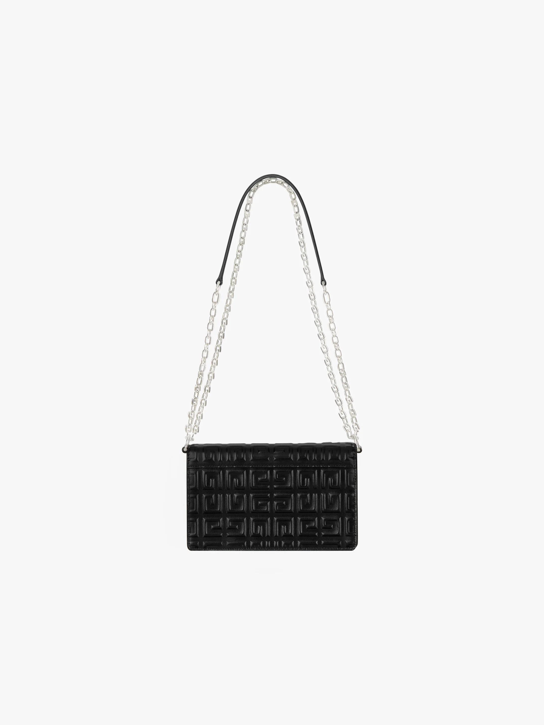 SMALL 4G BAG IN LEATHER WITH CHAIN - 4