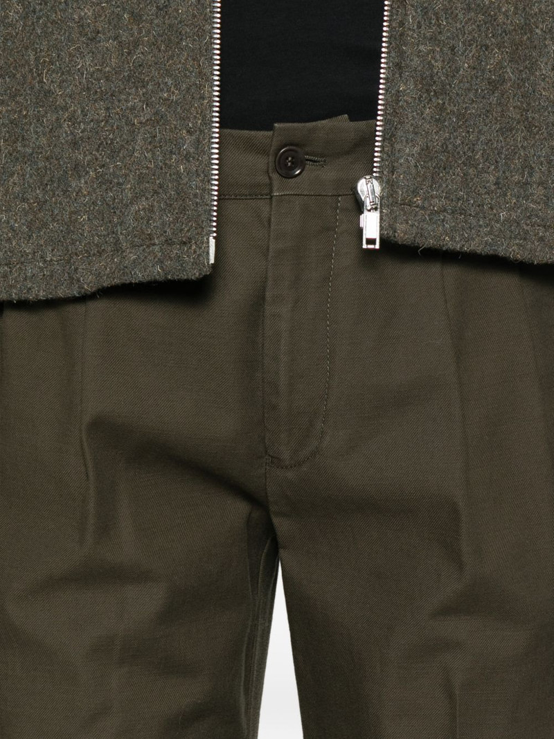pleated cotton trousers 5