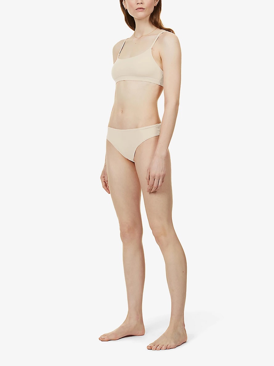 Fits Everybody scooped stretch-woven bra - 2