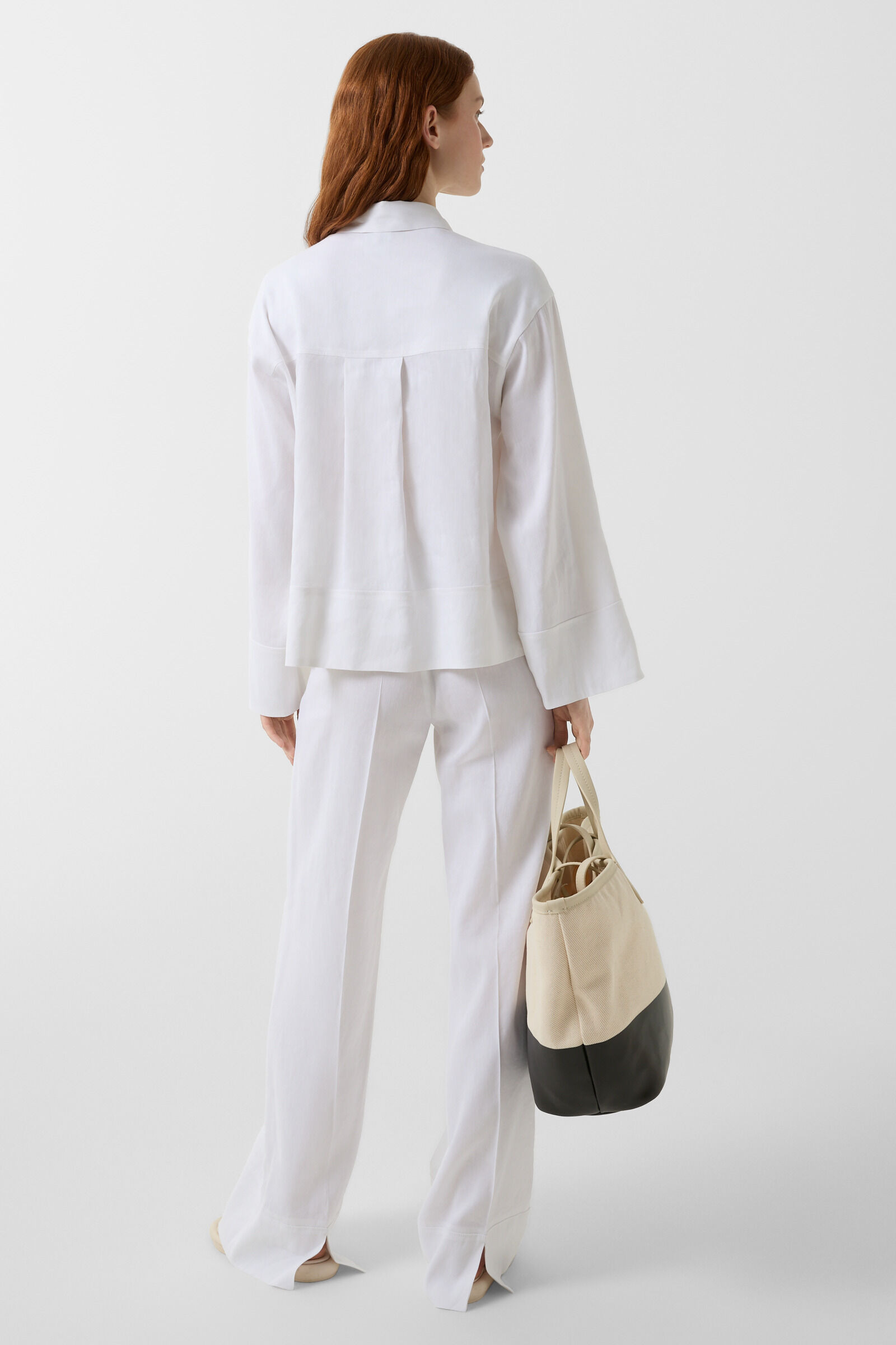 Ronda blouse in White - 3