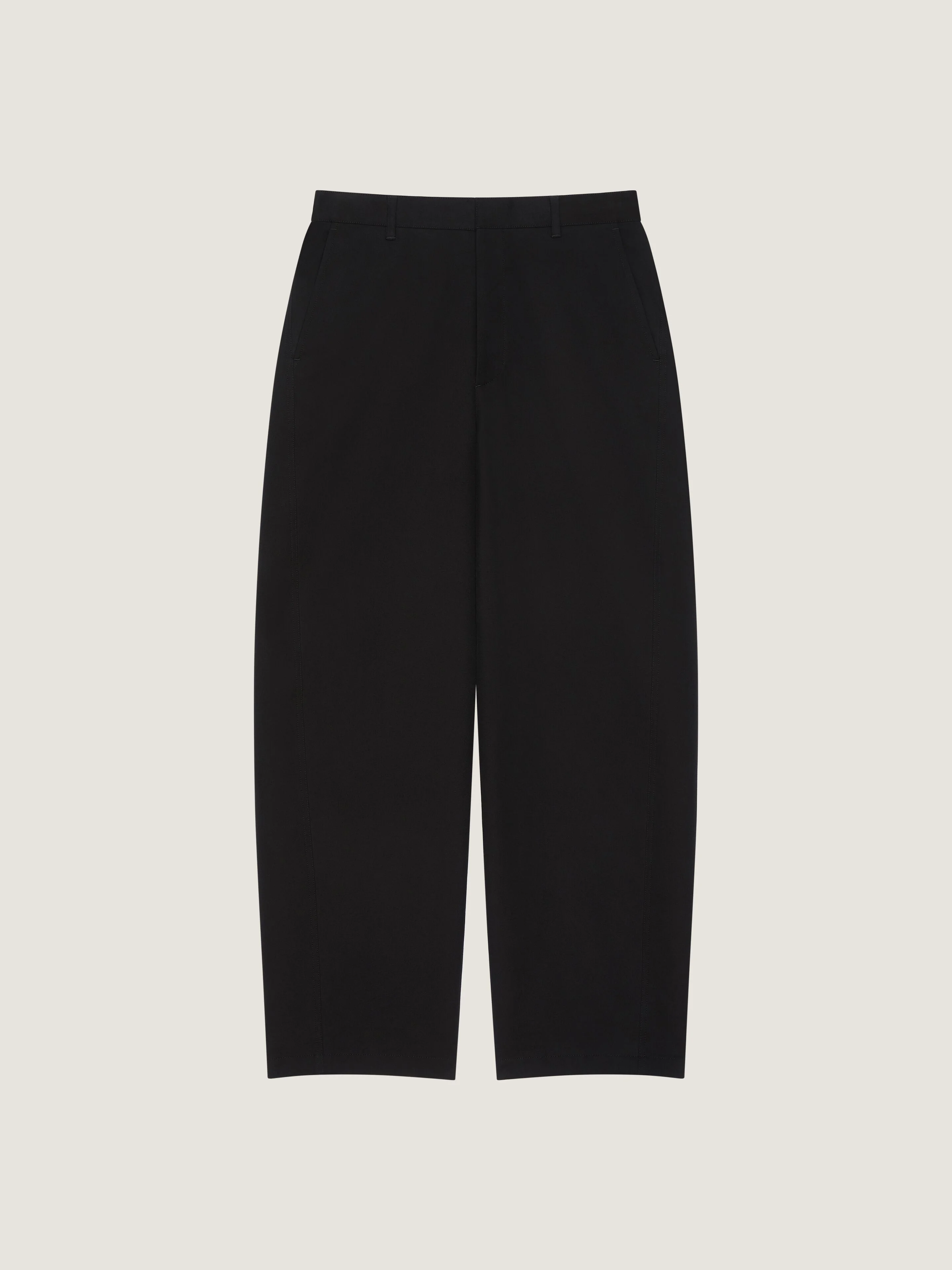 COUTURE SEAM PANTS IN FLANNEL WITH CHECKED REVERSE - 1