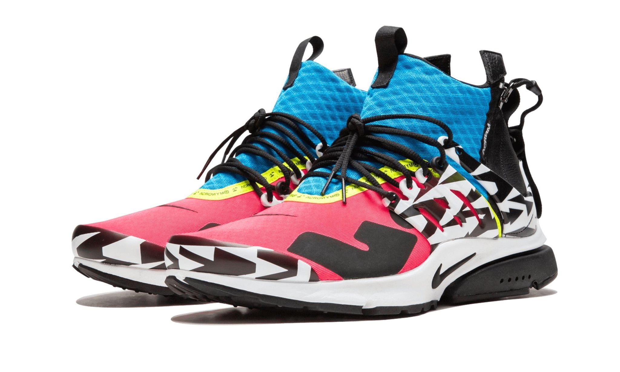 Air Presto MID / Acronym "Acronym - Racer Pink" - 2