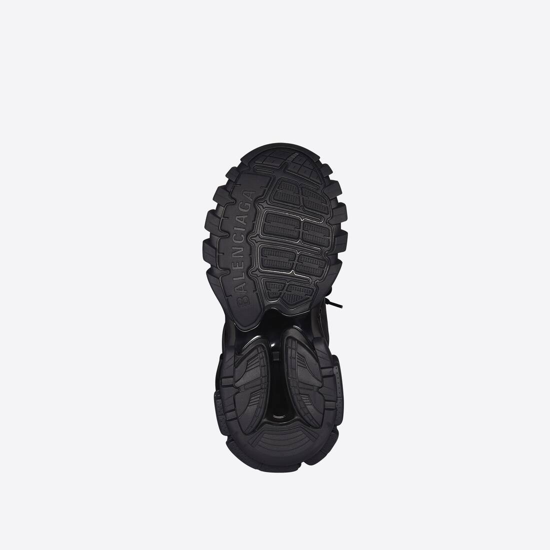 Women's Track Sneaker Fake Fur in Black - 6