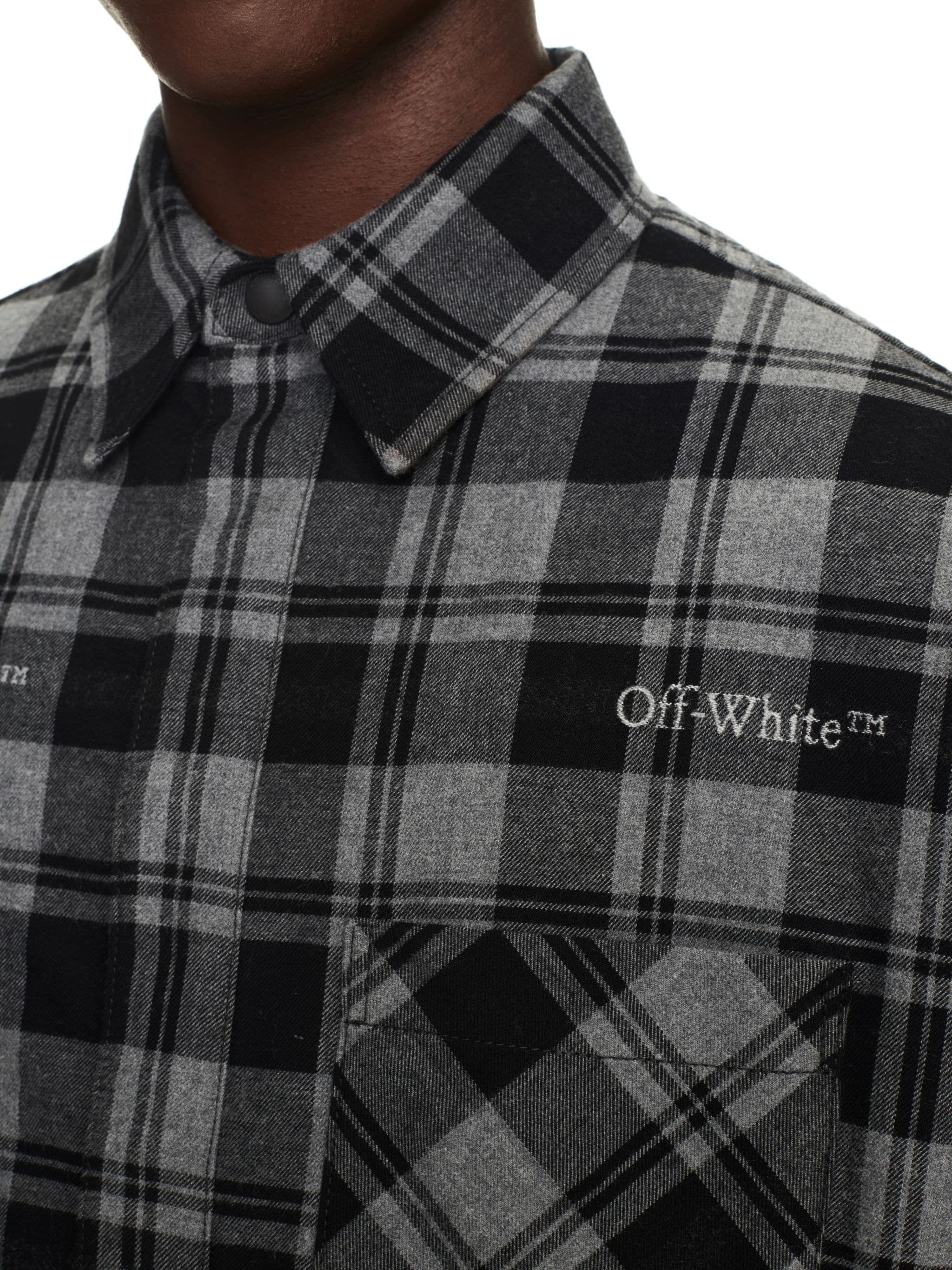 Check Padded Overshirt - 5