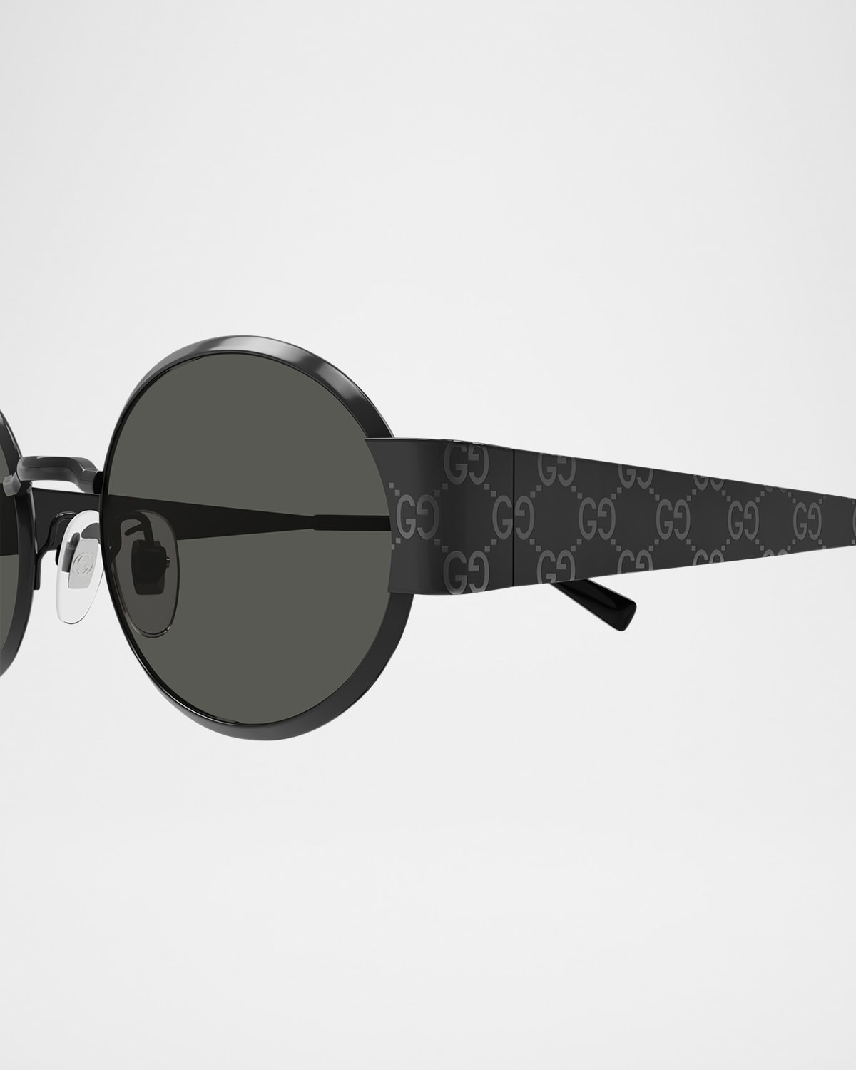 Men's GG1854SM Metal Oval Sunglasses - 3