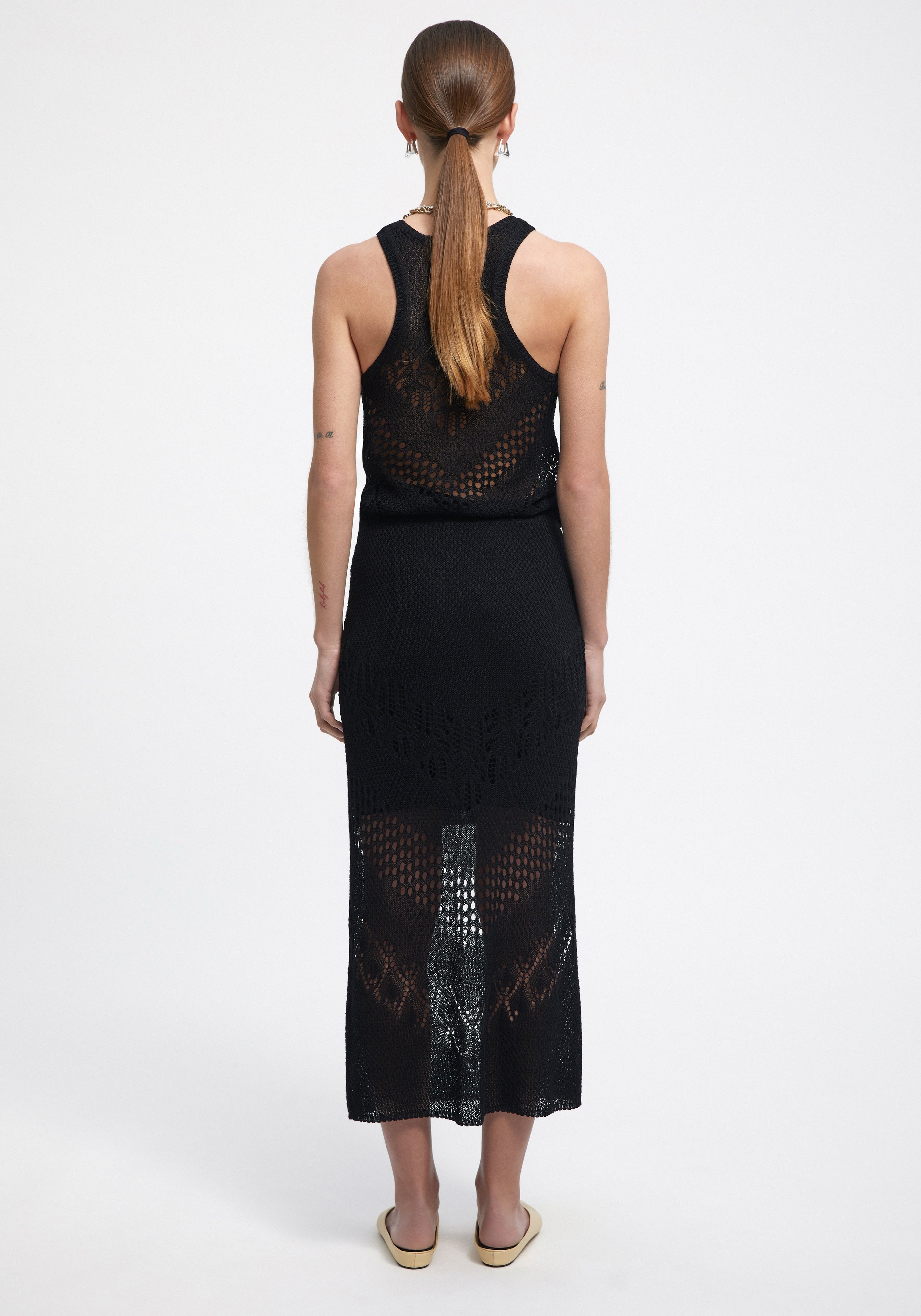 MAUD
Lace knit midi skirt - 4