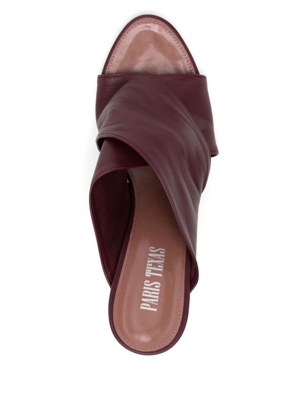 90mm leather sandals - 4
